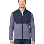 Men's Venture Heathered Stripe Hybrid Jacket