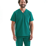 Men's Limitless V-Neck Stretch Scrub Top