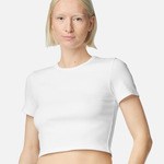 Women's Baby Rib Cropped Tee