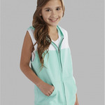Youth Sleeveless Hooded Sweatshirt