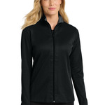 Women's Vertical Texture Full Zip Jacket