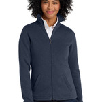 Women's Slub Fleece Full Zip Jacket