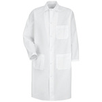Unisex Butcher Coat with Exterior Chest Pocket