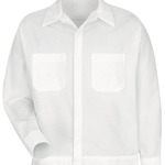 Men's Tall Button-Front Shirt Jacket