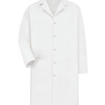 Unisex Tall Gripper Front Lab Coat