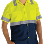 Men's Enhanced & Hi-Visibility Work Shirt