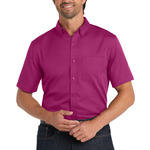 Short Sleeve SuperPro React Twill Shirt