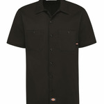 Men's Industrial Short Sleeve Cotton Work Shirt