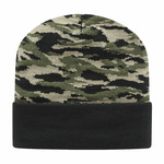 USA-Made Camo Cuffed Beanie