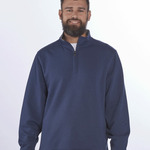 Unisex Fleece Quarter-Zip Pullover