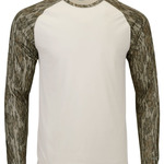 Men's Jackson Mossy Oak Colorblocked Long Sleeve T-Shirt