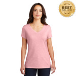Ladies Super Soft Tri-Blend V-Neck T-Shirt