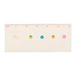 Recycled Milk Carton Sticky Notes & Ruler Pad